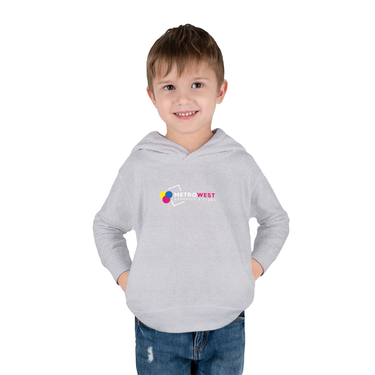 Toddler Pullover Fleece Hoodie Rabbit Skins 3326 - Front