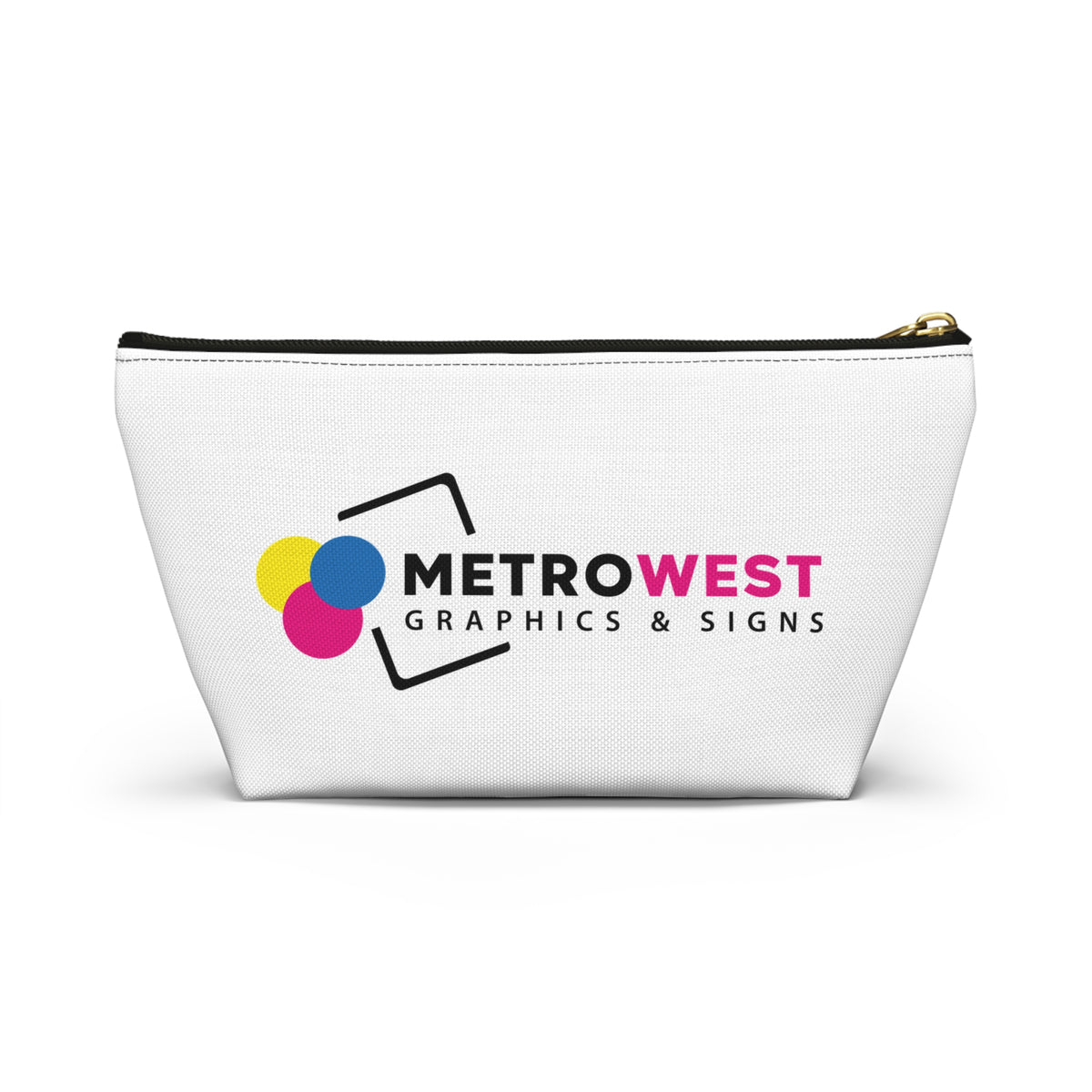 Custom printed accessory pouch, view 3