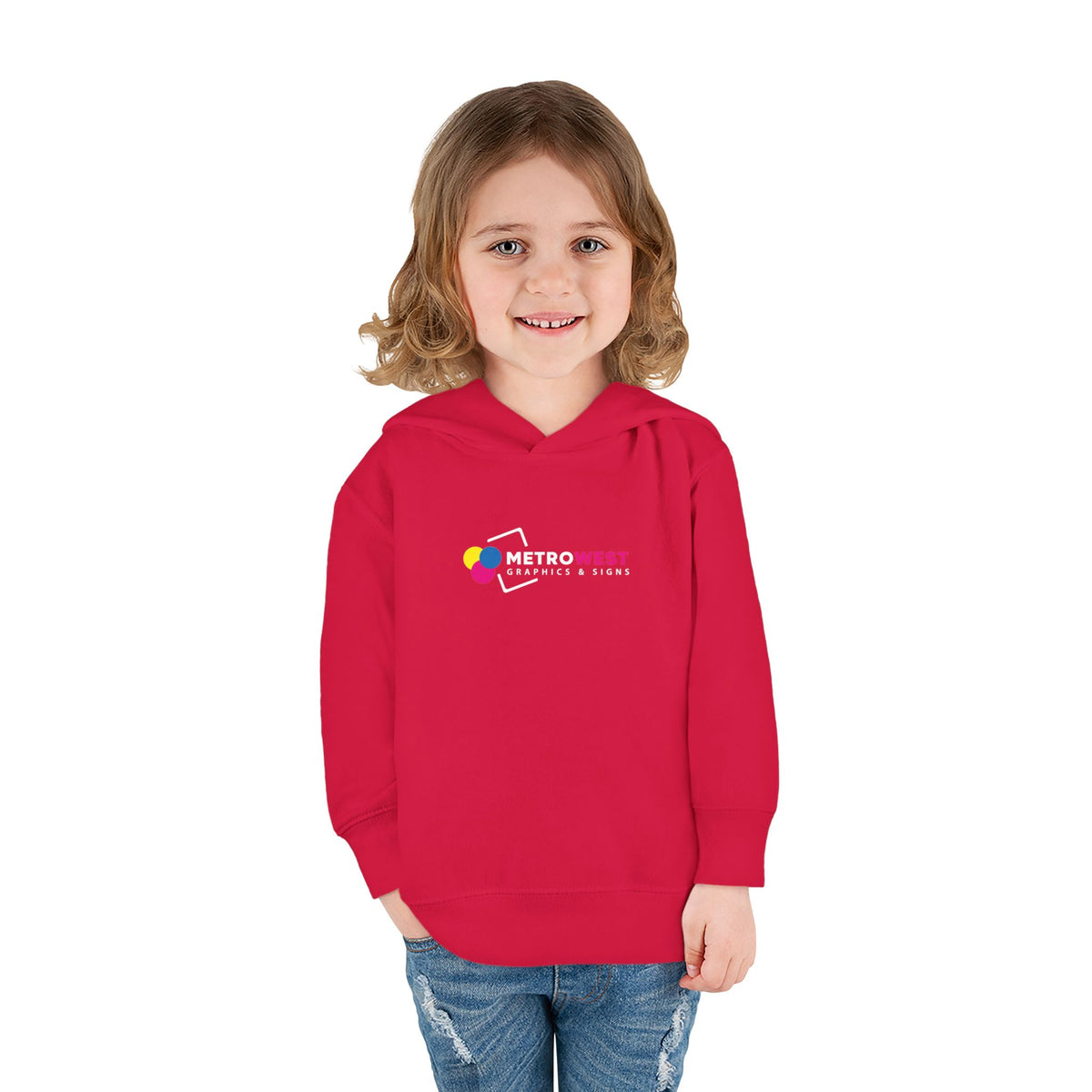Toddler Pullover Fleece Hoodie Rabbit Skins 3326 - Front