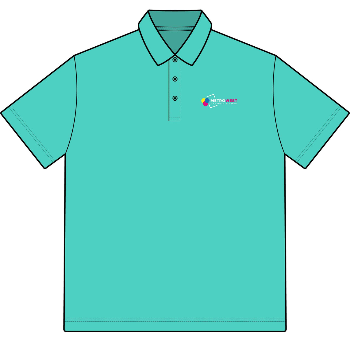 Men's Origin Performance Piqué Polo CORE365 88181 - Front