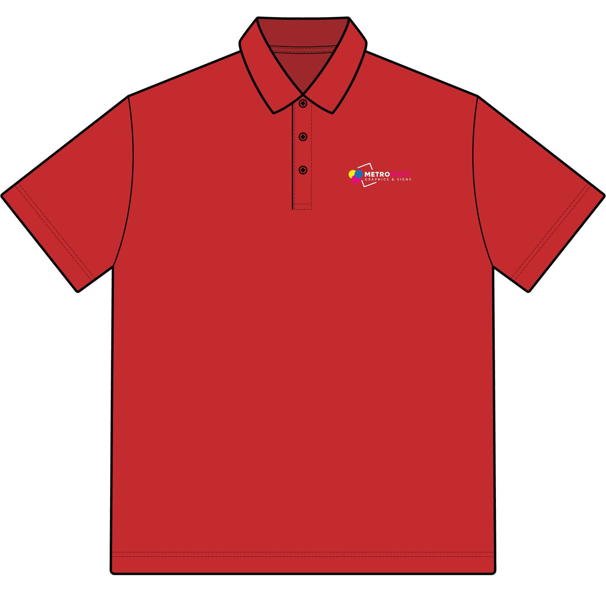 Men's Origin Performance Piqué Polo CORE365 88181 - Front