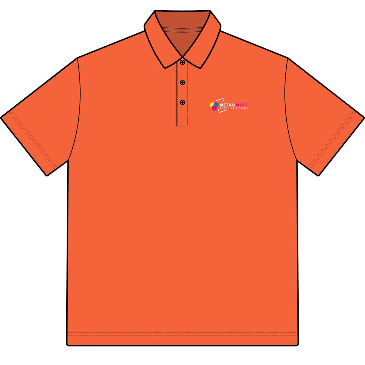 Men's Origin Performance Piqué Polo CORE365 88181 - Front