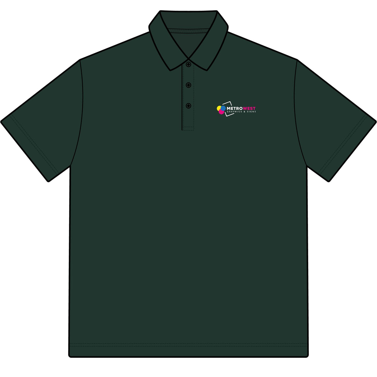 Men's Origin Performance Piqué Polo CORE365 88181 - Front