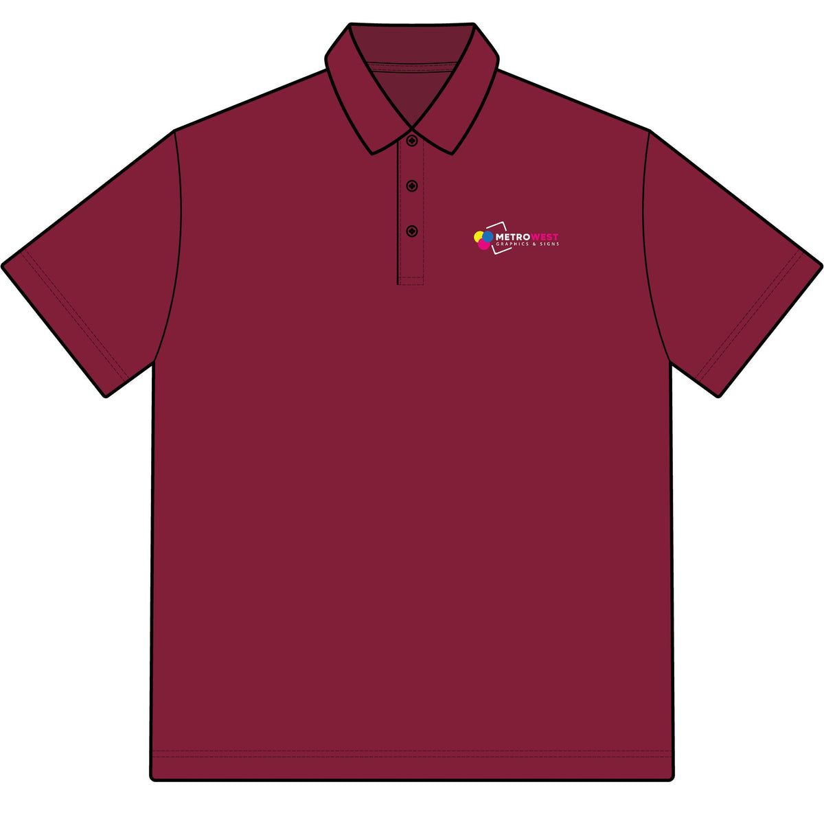 Men's Origin Performance Piqué Polo CORE365 88181 - Front