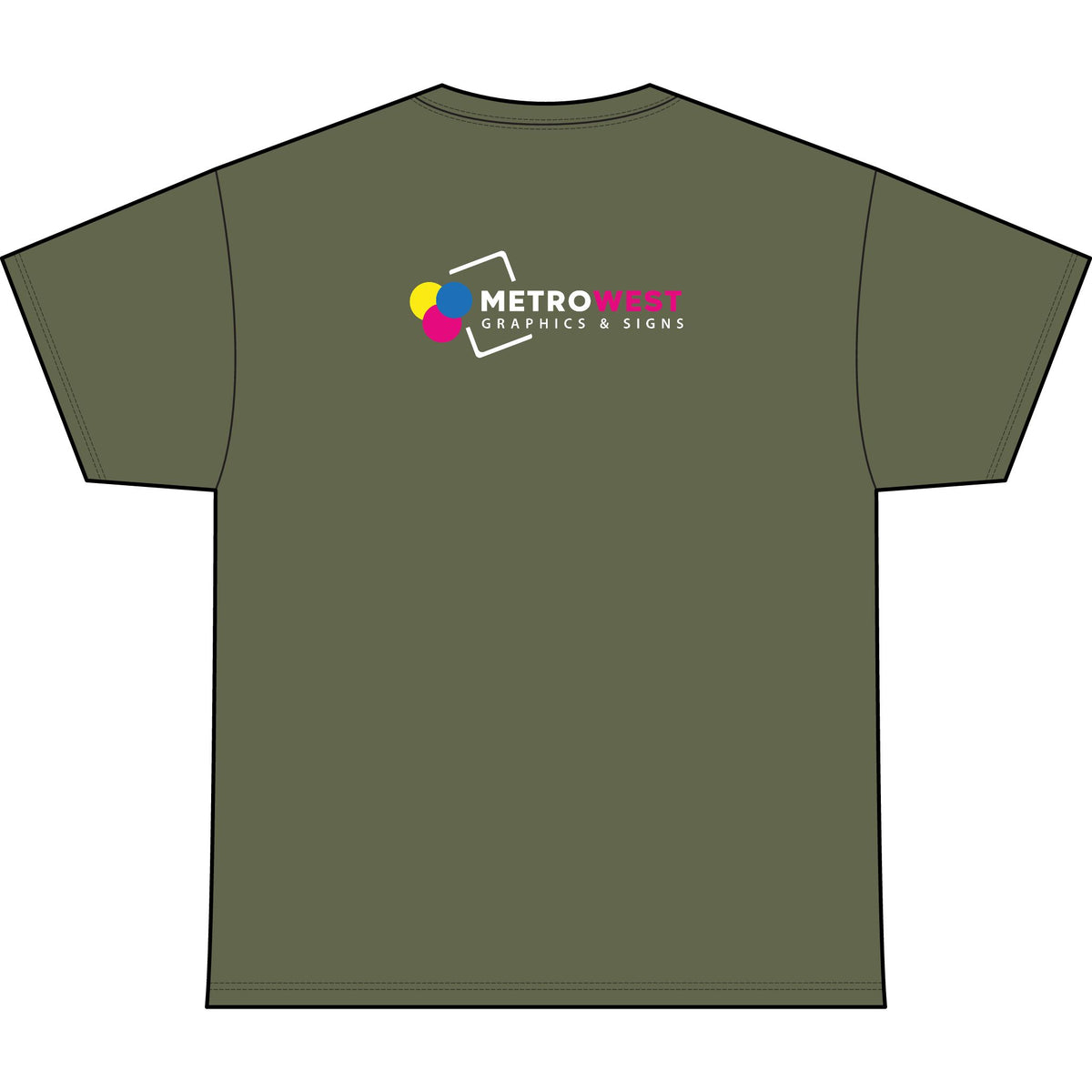 Unisex Capital Performance T-Shirt CORE365 CE10 - Front + Back + Sleeves