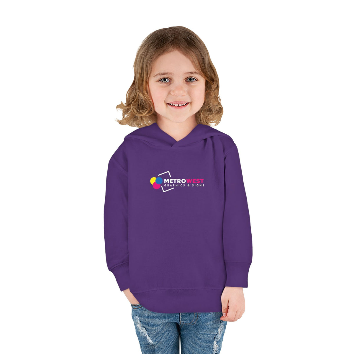 Toddler Pullover Fleece Hoodie Rabbit Skins 3326 - Front