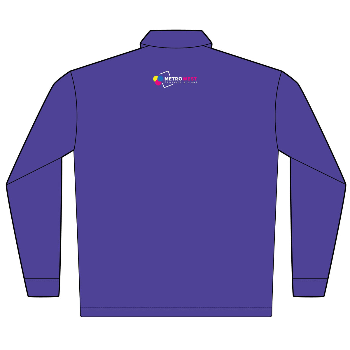 Men's Pinnacle Performance Long Sleeve Piqué Polo CORE365 88192 - Front + Back
