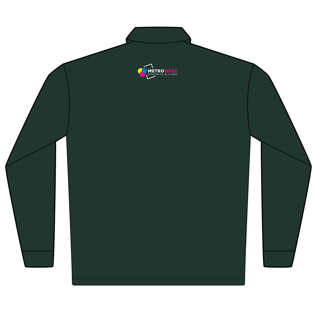 Men's Pinnacle Performance Long Sleeve Piqué Polo CORE365 88192 - Front + Back