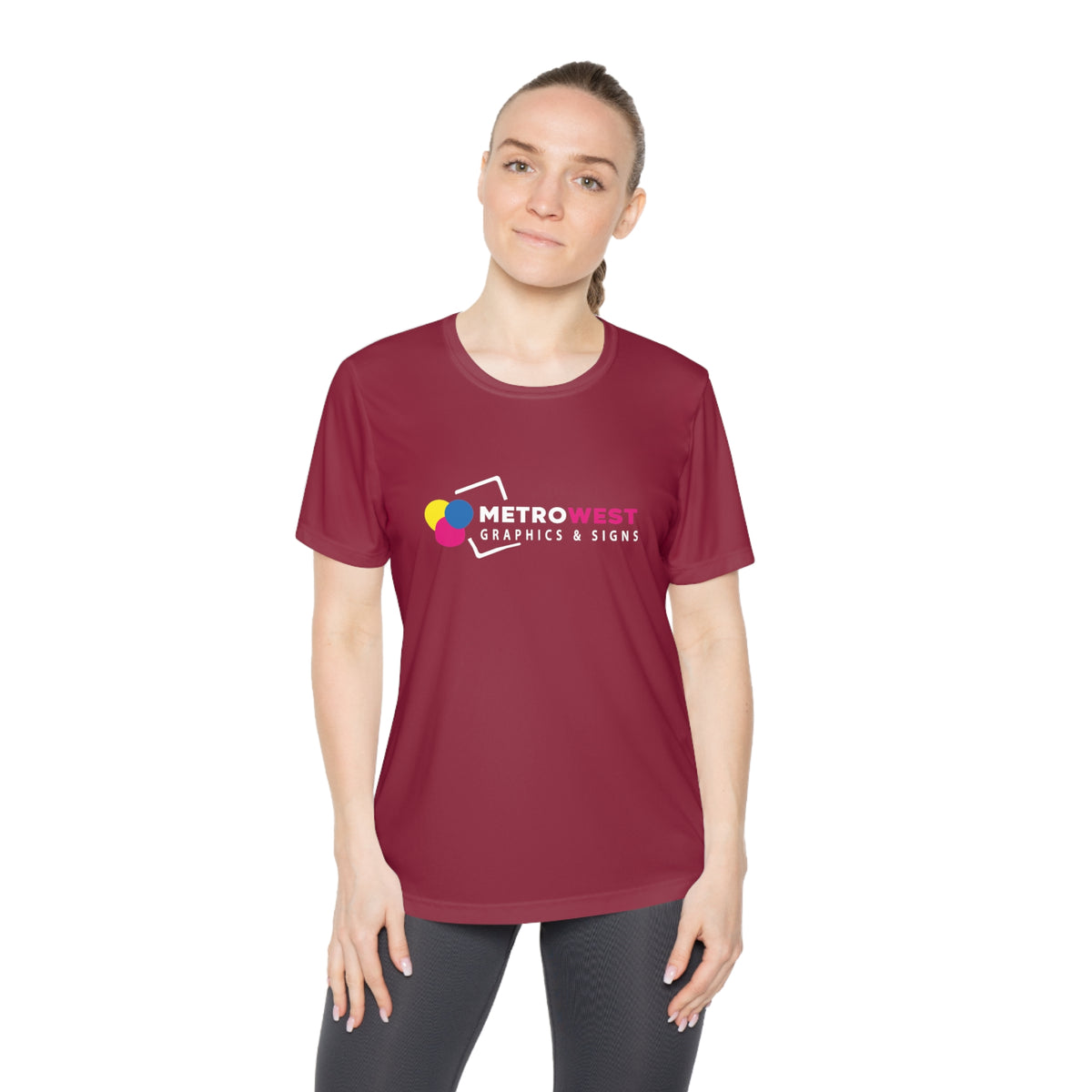 Ladies Competitor Tee By Sport-TekLST350 - Front