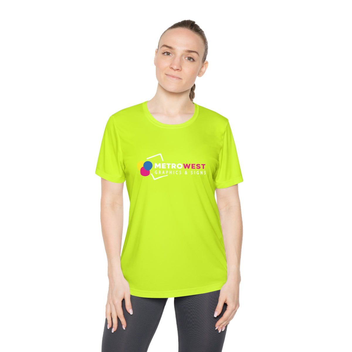 Ladies Competitor Tee By Sport-TekLST350 - Front