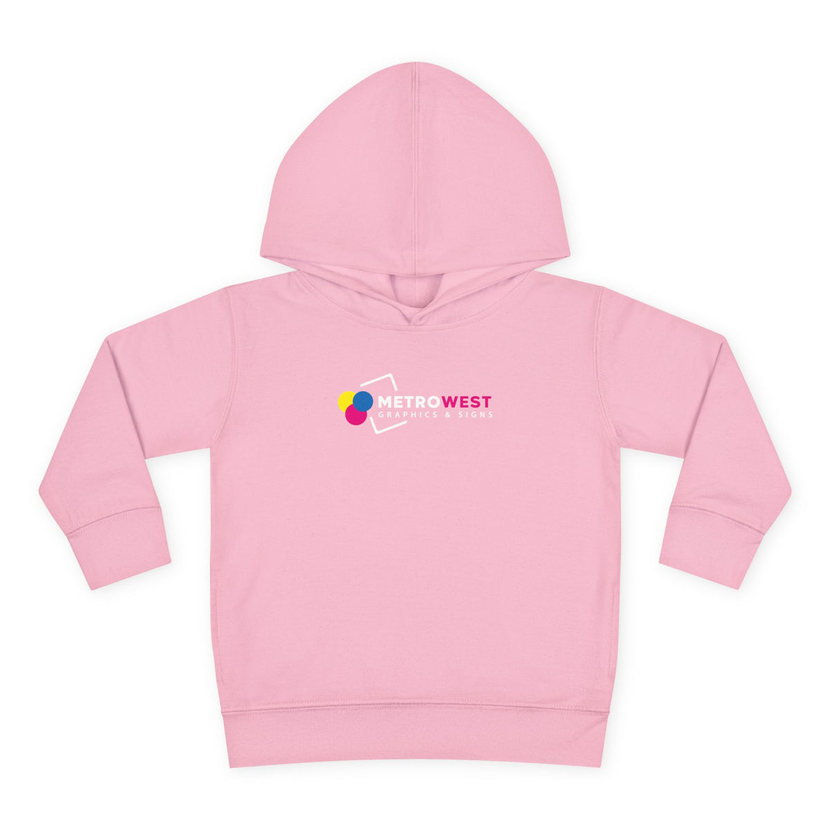 Toddler Pullover Fleece Hoodie - Front + Back