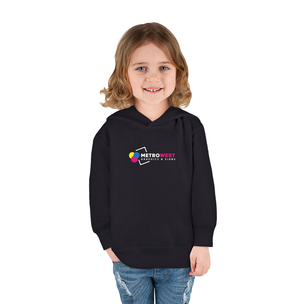 Toddler Pullover Fleece Hoodie Rabbit Skins 3326 - Front