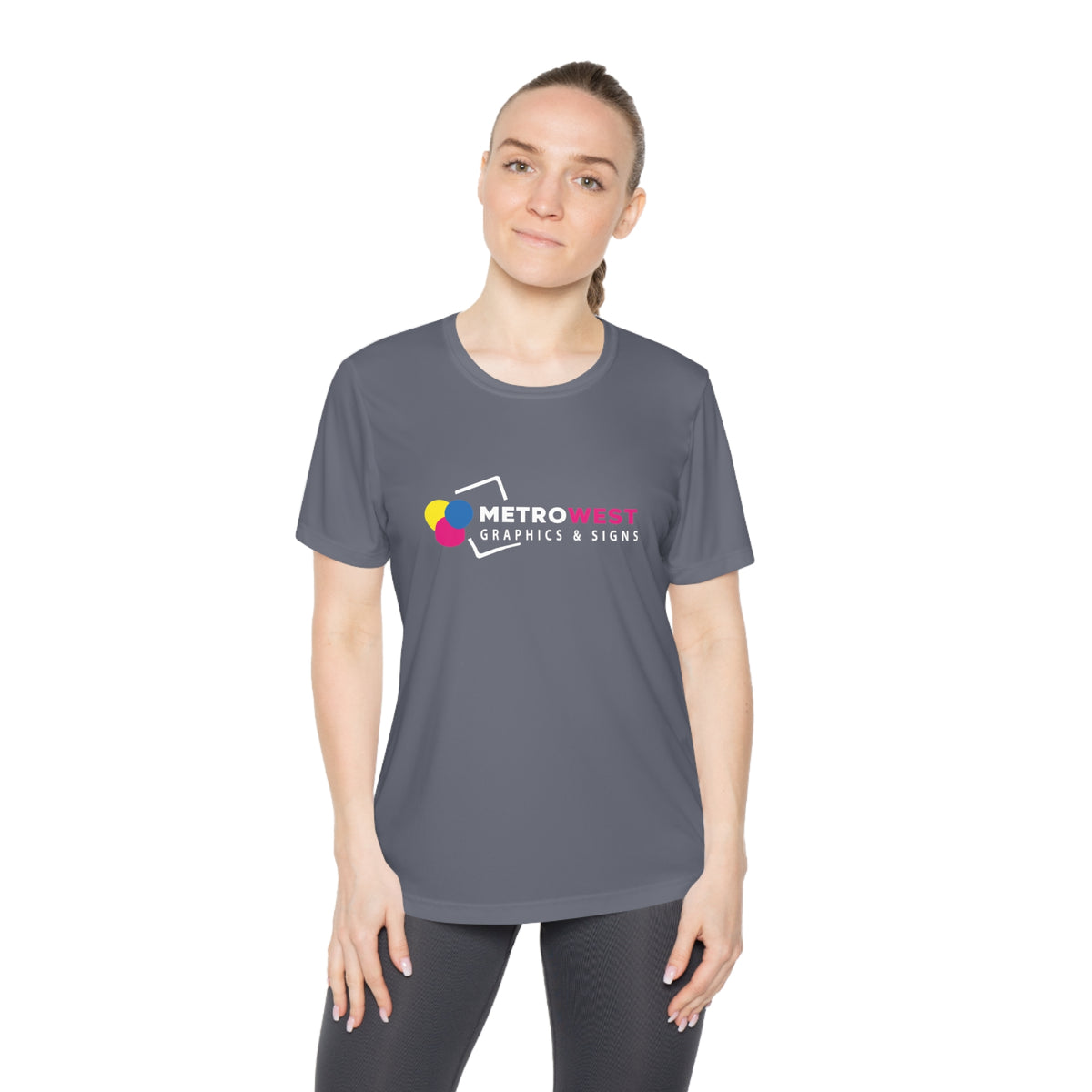 Ladies Competitor Tee By Sport-TekLST350 - Front
