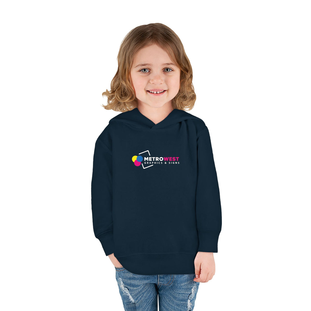 Toddler Pullover Fleece Hoodie Rabbit Skins 3326 - Front