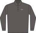 Rapid Dry Long Sleeve Polo Port Authority K455LS - Front
