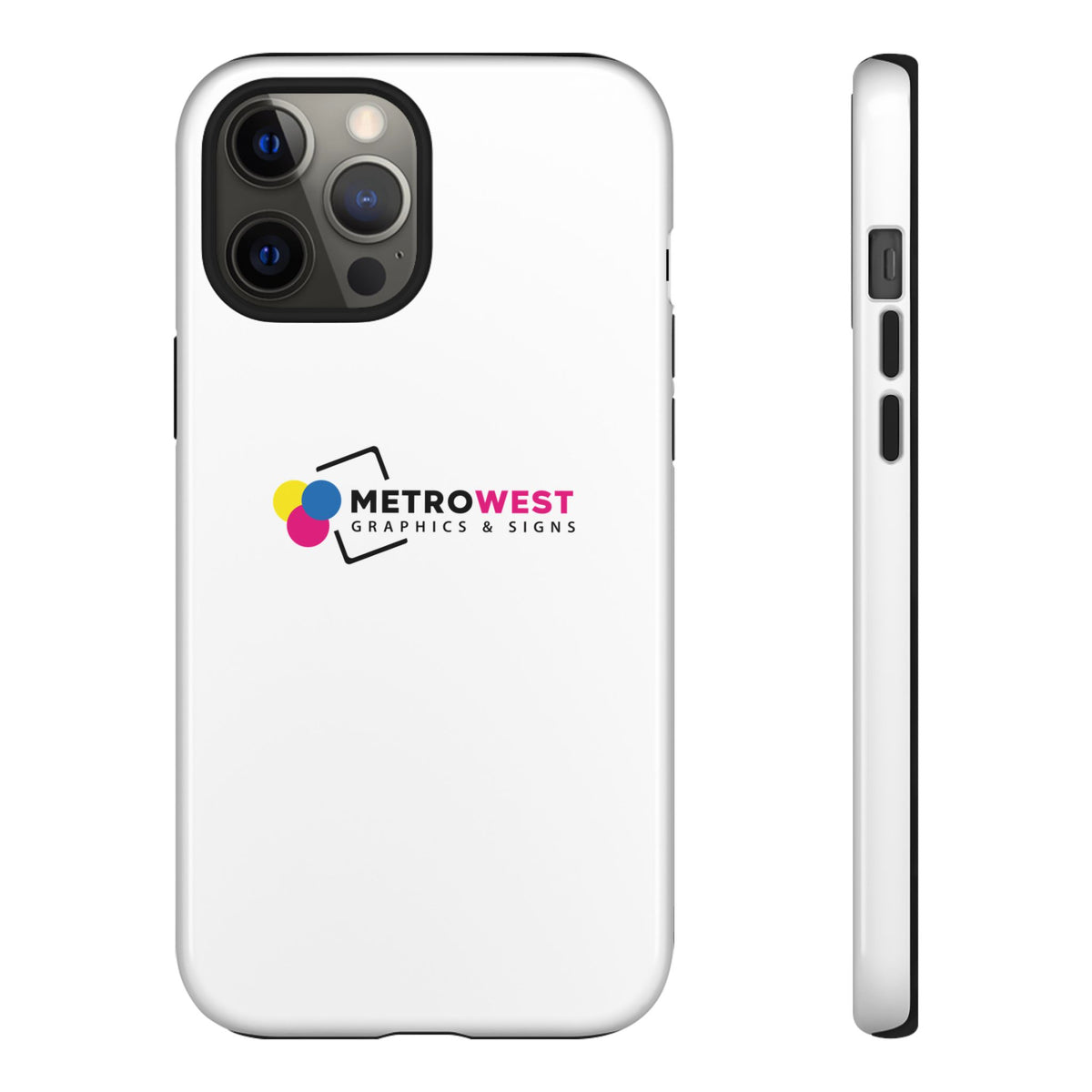 Custom printed tough phone case, view 2