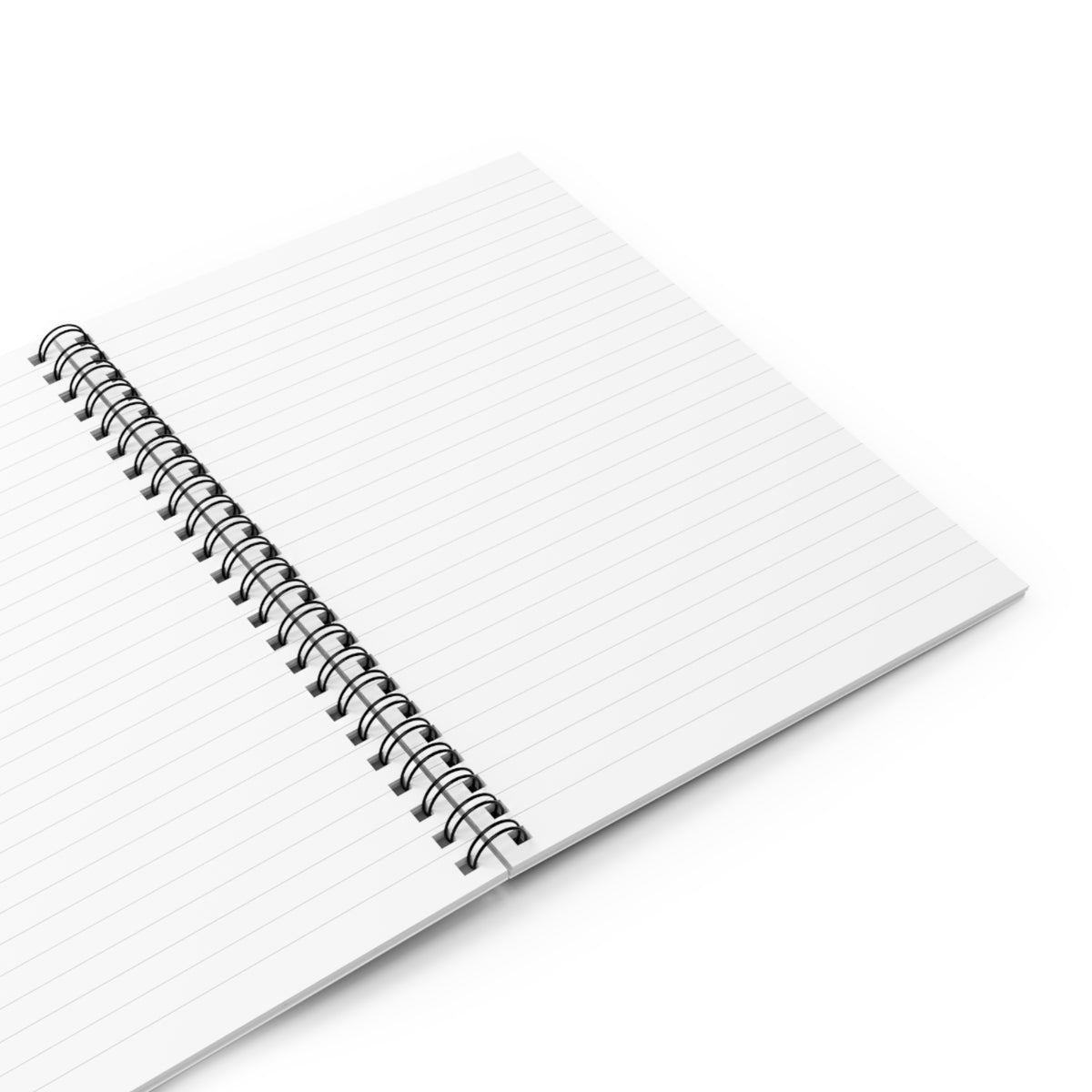 Custom printed spiral notebook, view 5