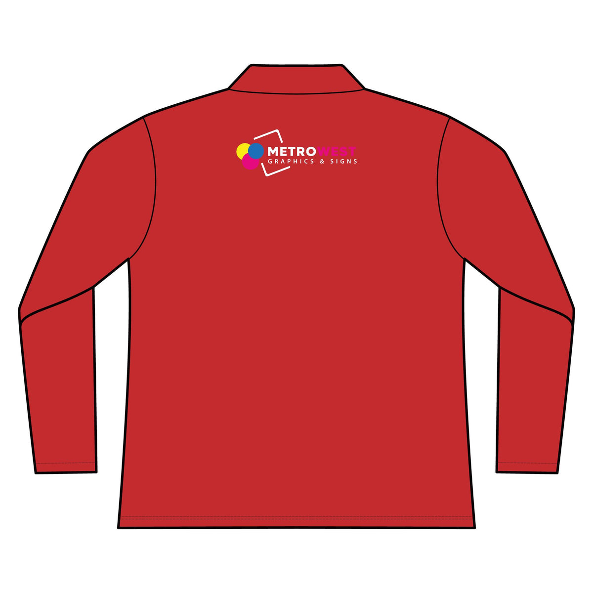 Women's Long Sleeve Piqué Polo CORE365 78192 - Front + Back
