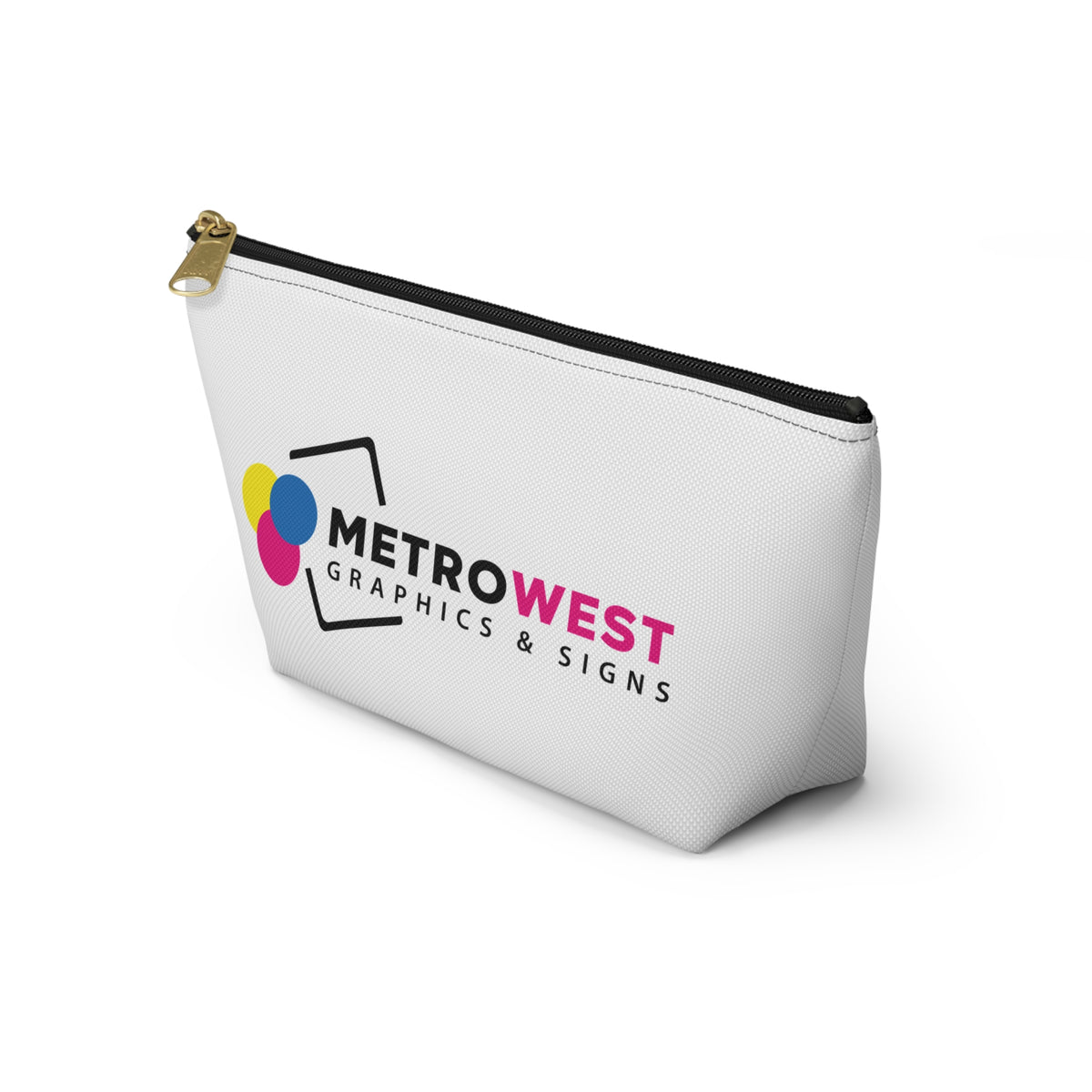 Custom printed accessory pouch, view 4