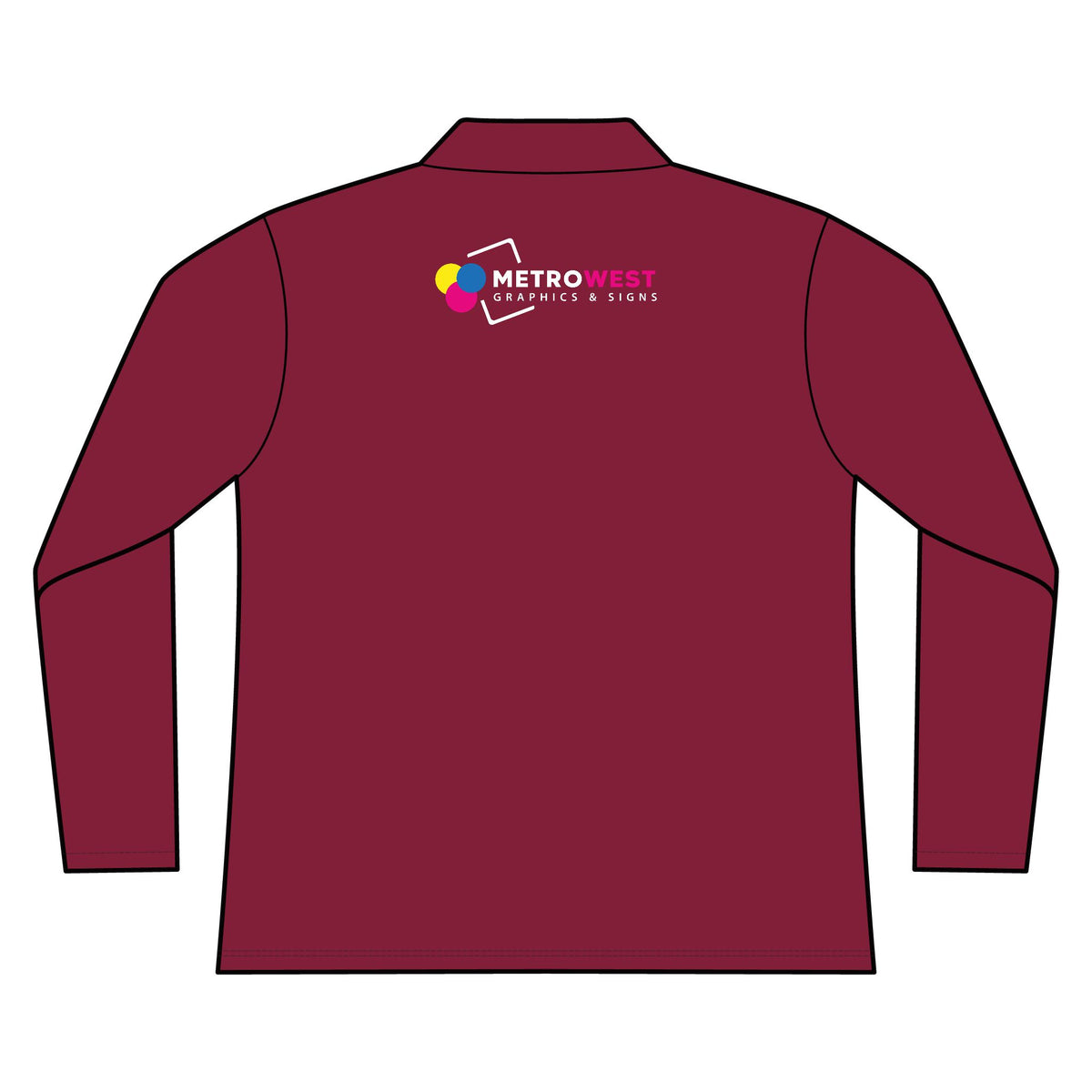 Copy of Women's Long Sleeve Piqué Polo CORE365 78192 - Front + Back + Sleeves