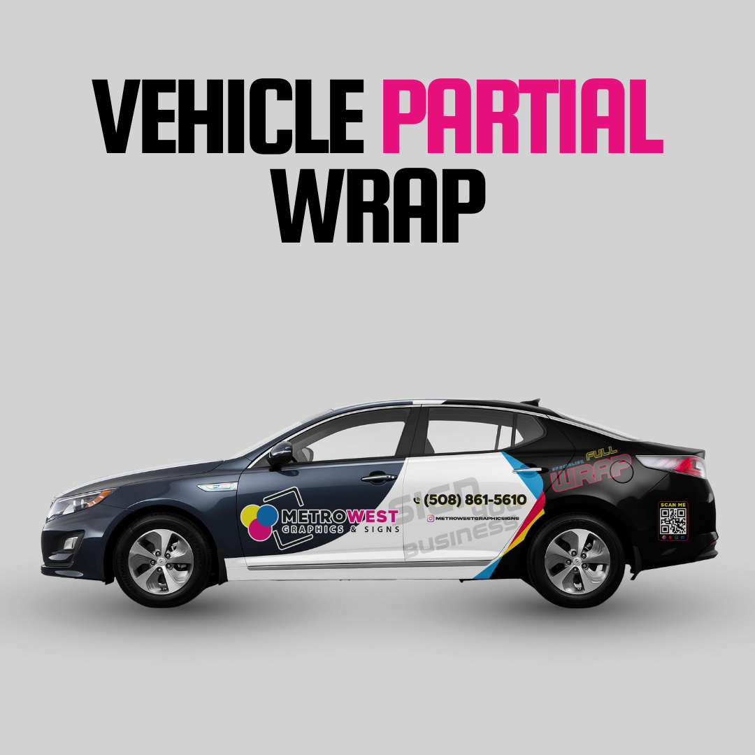 Vehicle Partial Wrap