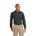 Rapid Dry Long Sleeve Polo Port Authority K455LS - Front + Back