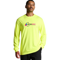 Block safety long sleeve t-shirt printed on front, back and sleeves