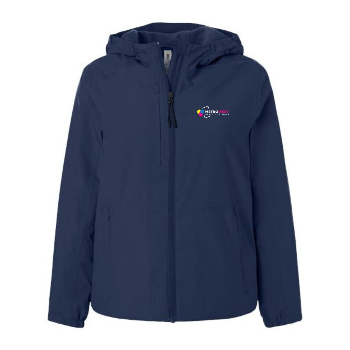 Women's Barrier All Season Jacket  By CORE365 CE812W - Front + Back + Sleeves