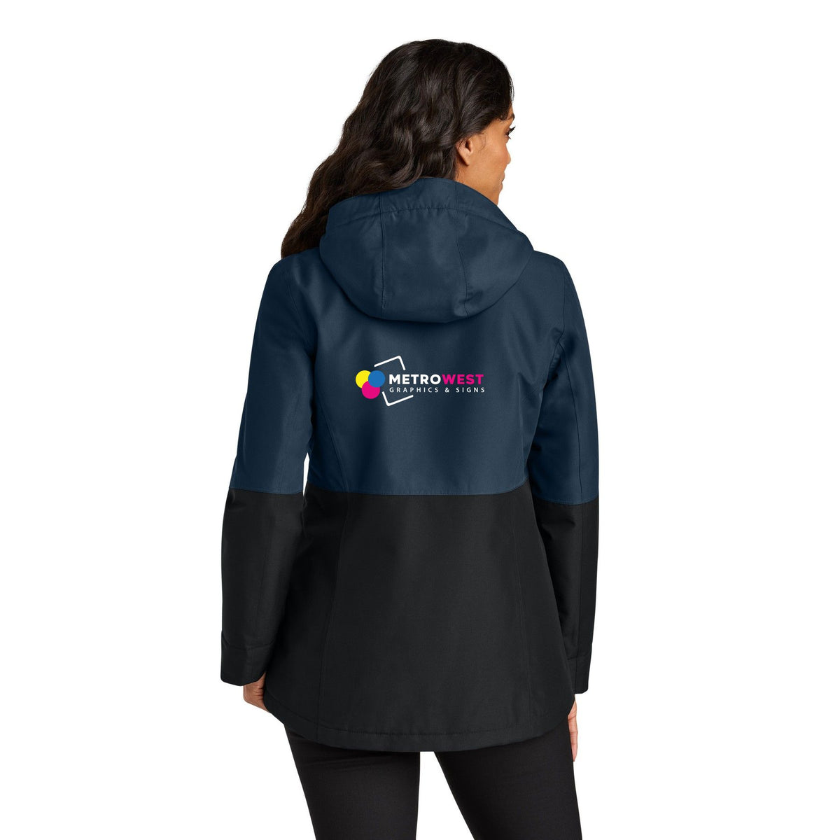 Women's Insulated Heavy Ripstop Jacket Port Authority L721 - Front