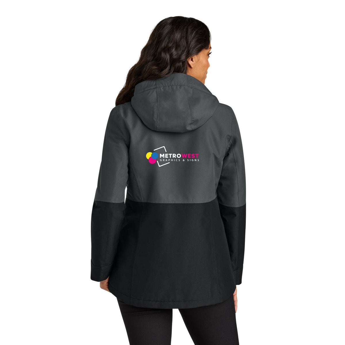 Women's Insulated Heavy Ripstop Jacket Port Authority L721 - Front
