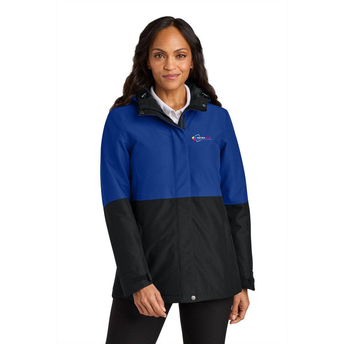 Women's Insulated Heavy Ripstop Jacket Port Authority L721 - Front