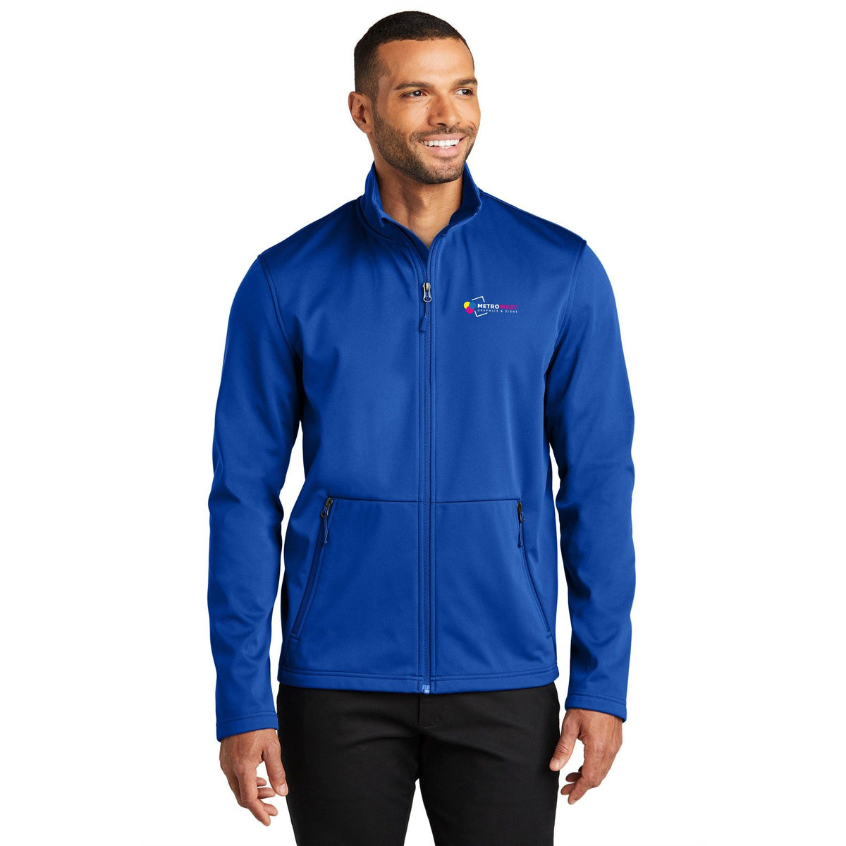 Flexshell Jacket Port Authority J617  - Front + Back