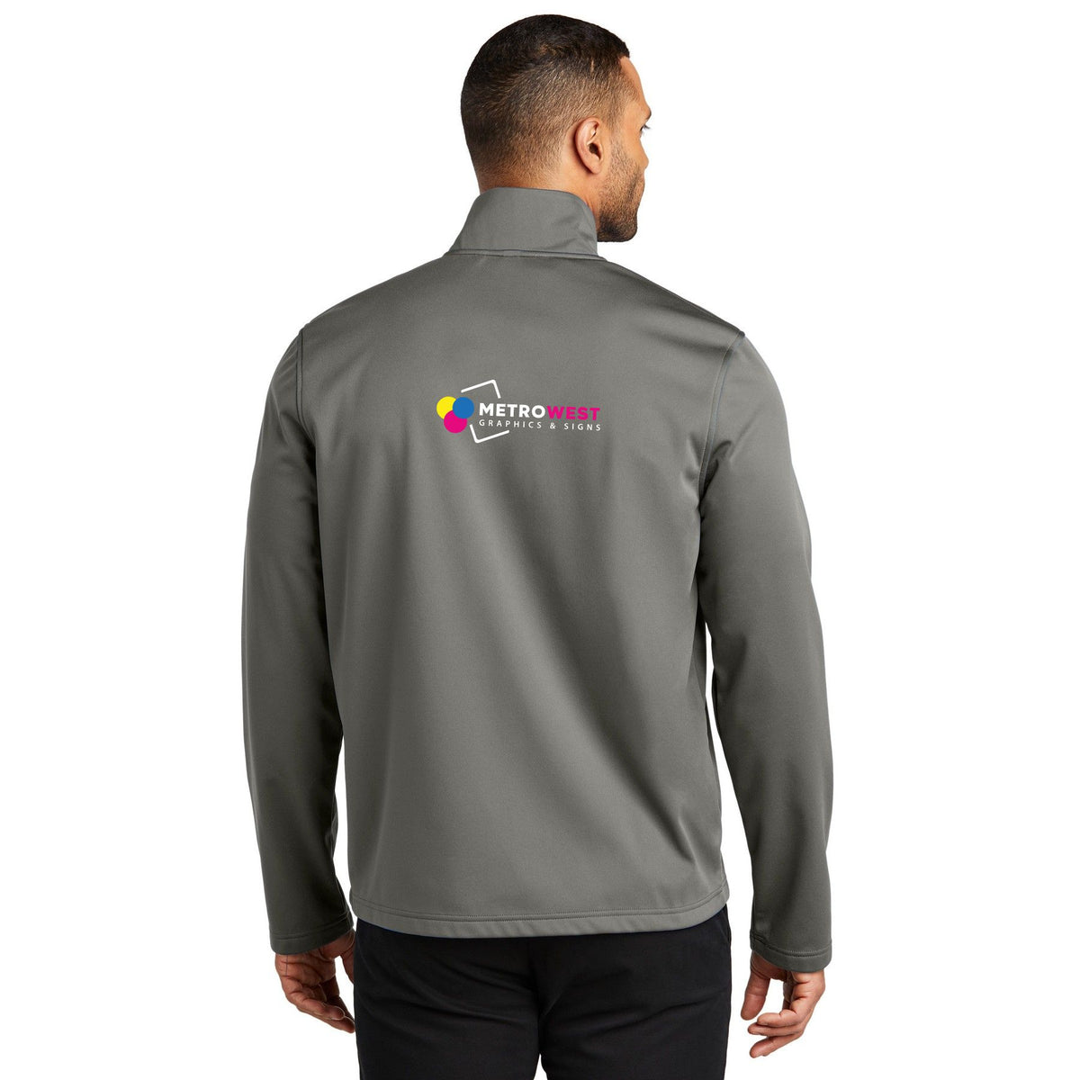 Flexshell Jacket Port Authority J617  - Front + Back