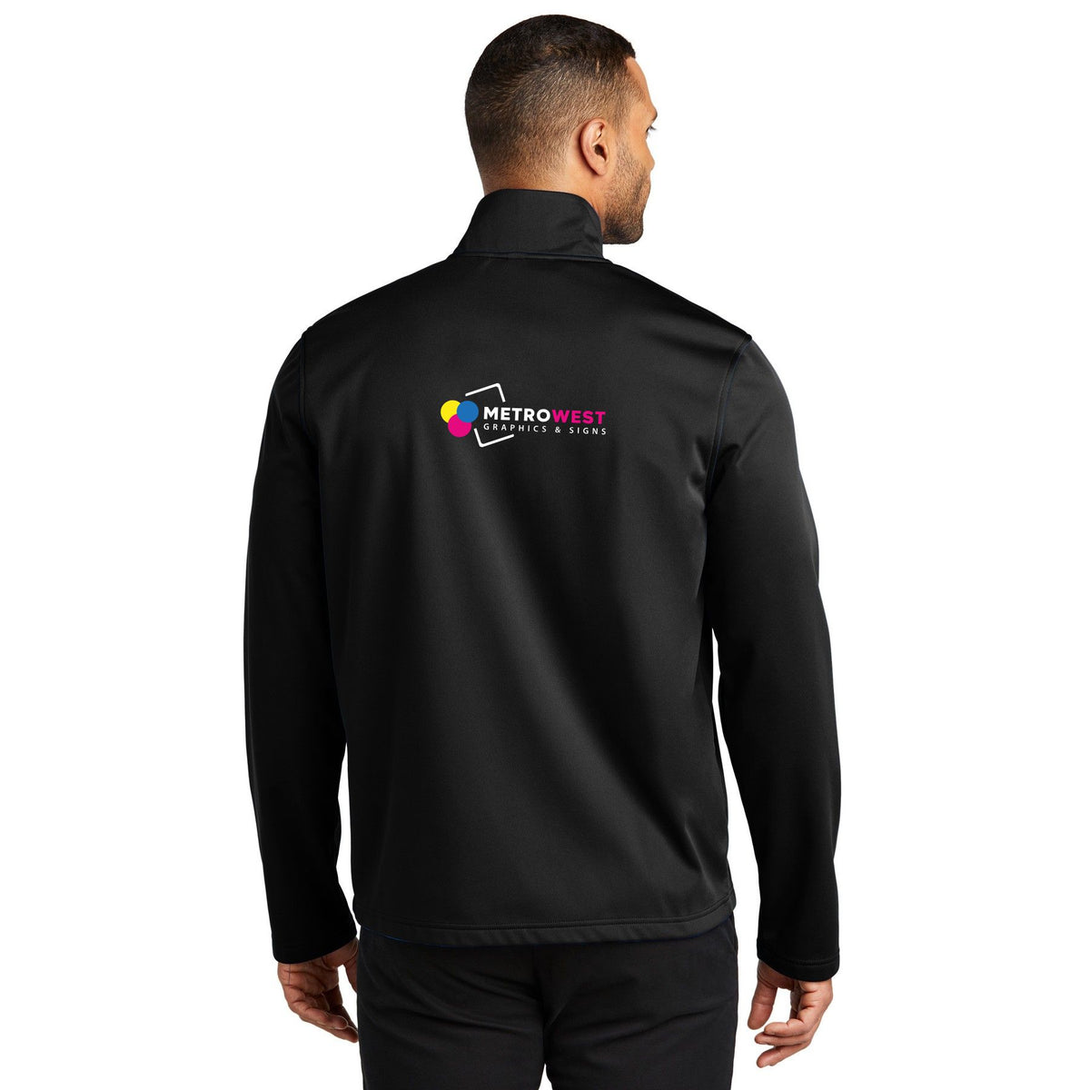 Flexshell Jacket Port Authority J617  - Front + Back