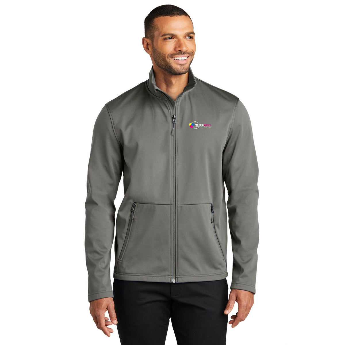 Flexshell Jacket Port Authority J617  - Front + Back