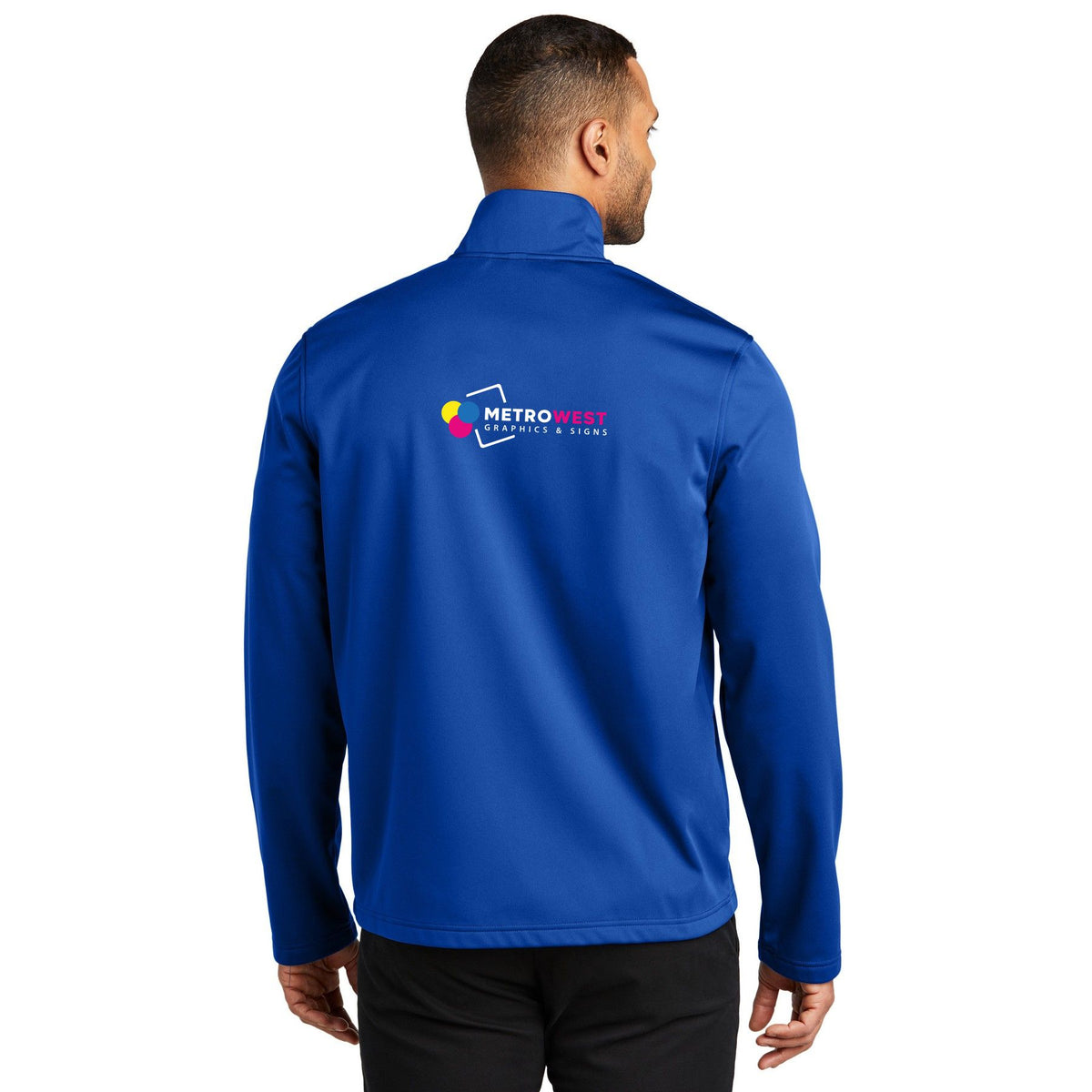 Flexshell Jacket Port Authority J617  - Front + Back + Sleeves
