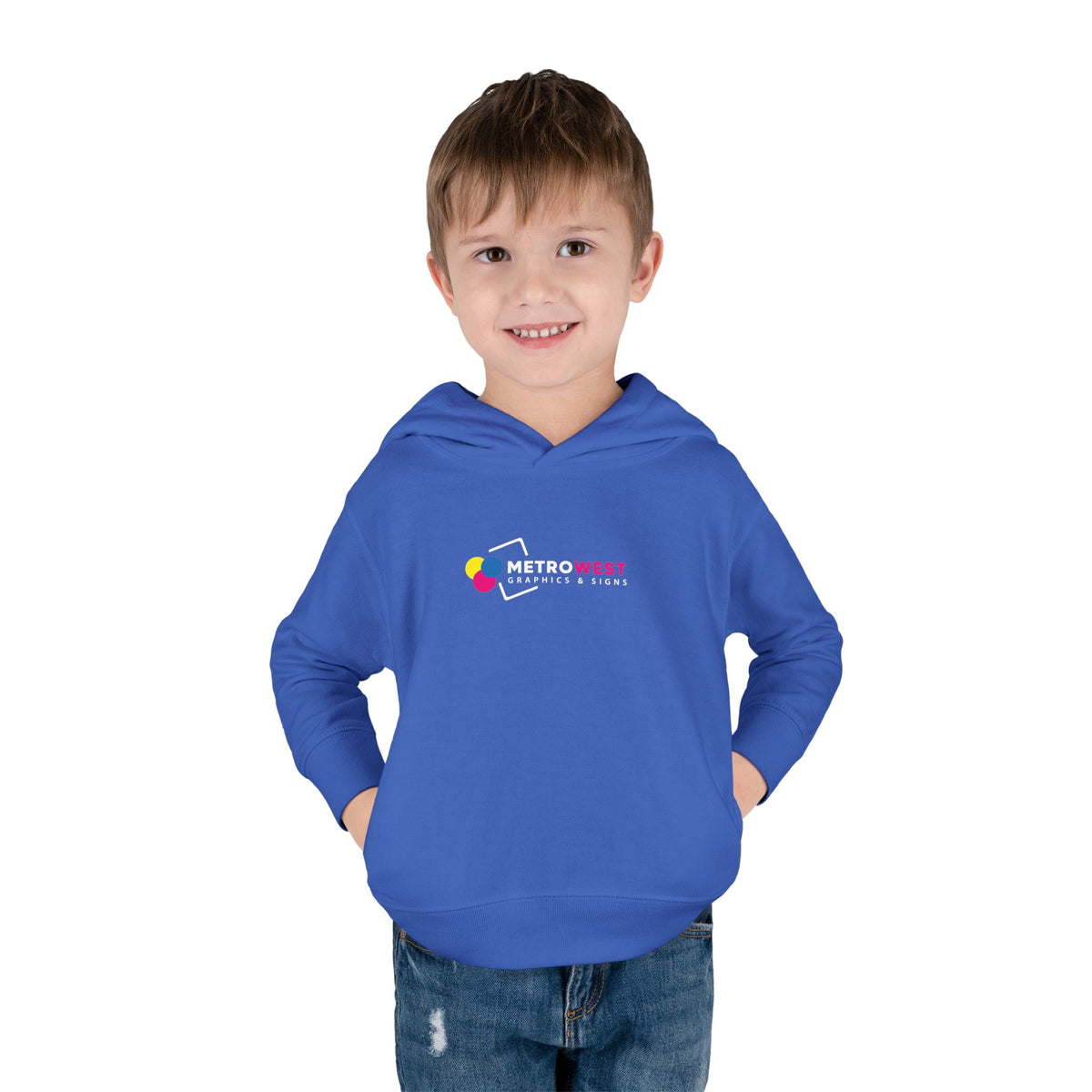 Toddler Pullover Fleece Hoodie Rabbit Skins 3326 - Front