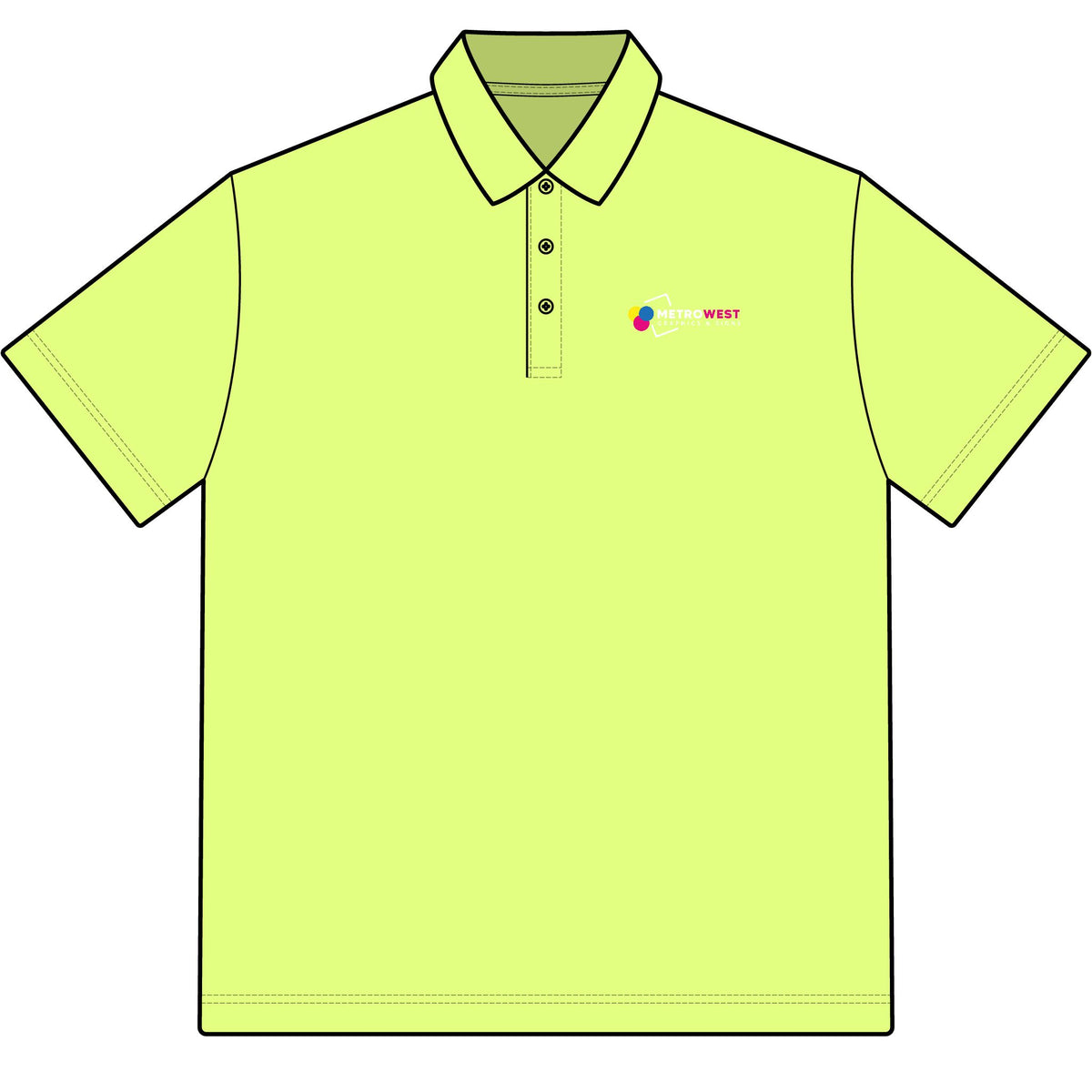Men's Origin Performance Piqué Polo CORE365 88181 - Front + Back