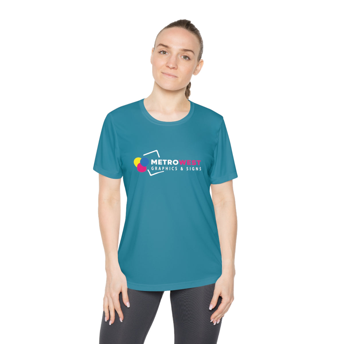 Ladies Competitor Tee By Sport-TekLST350 - Front