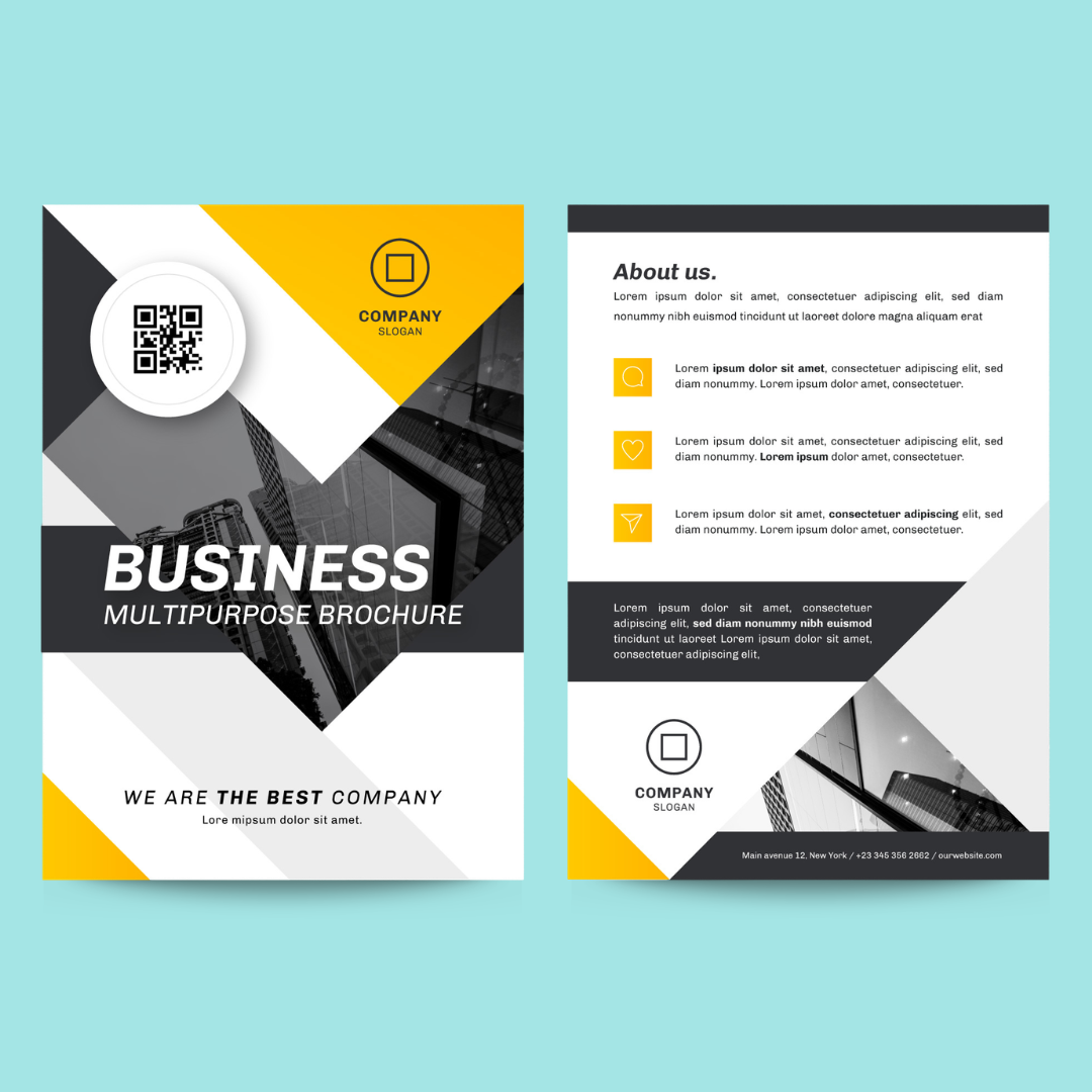 Flyers, 80lb Gloss (4/4 Full Color, Double-Sided)