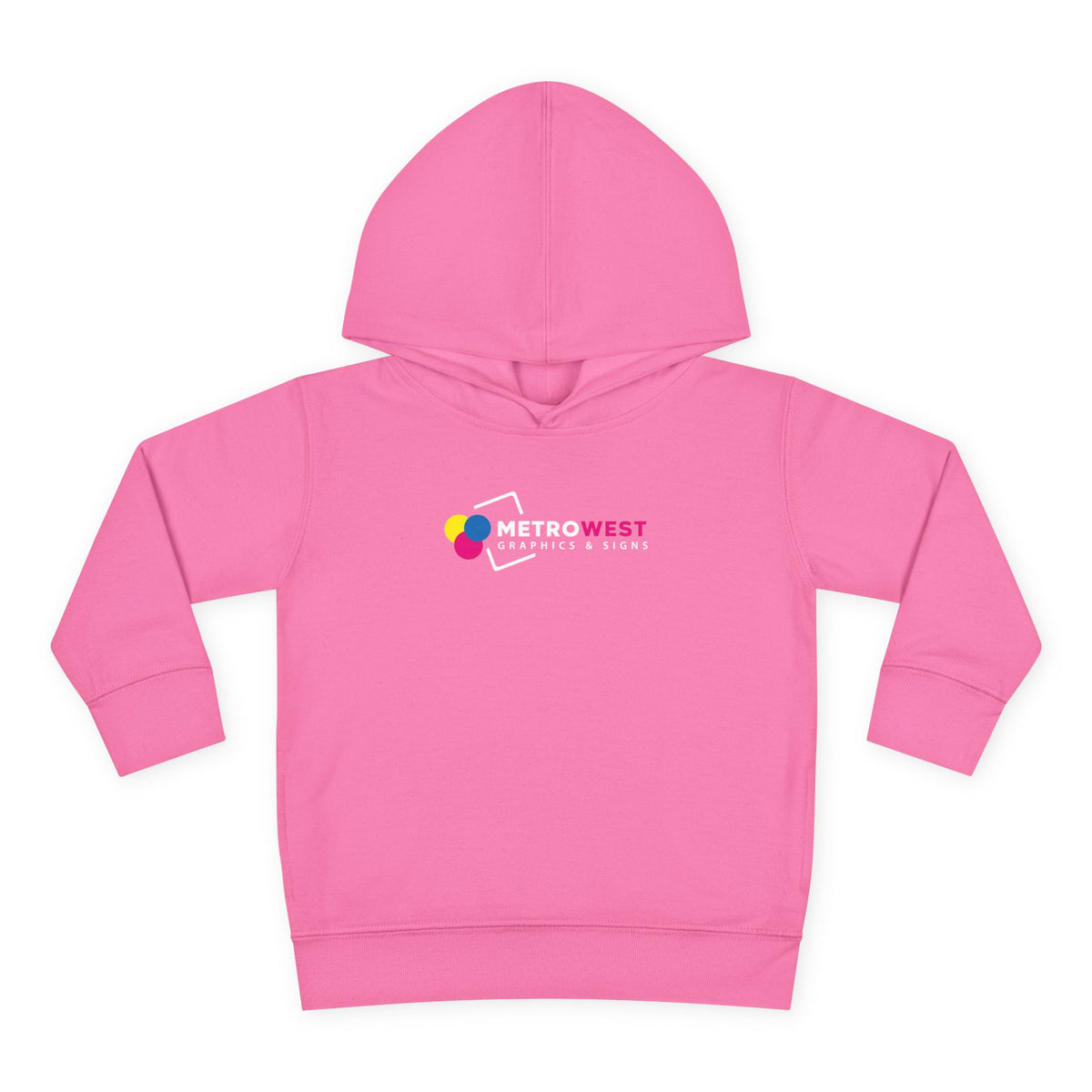 Toddler Pullover Fleece Hoodie - Front + Back