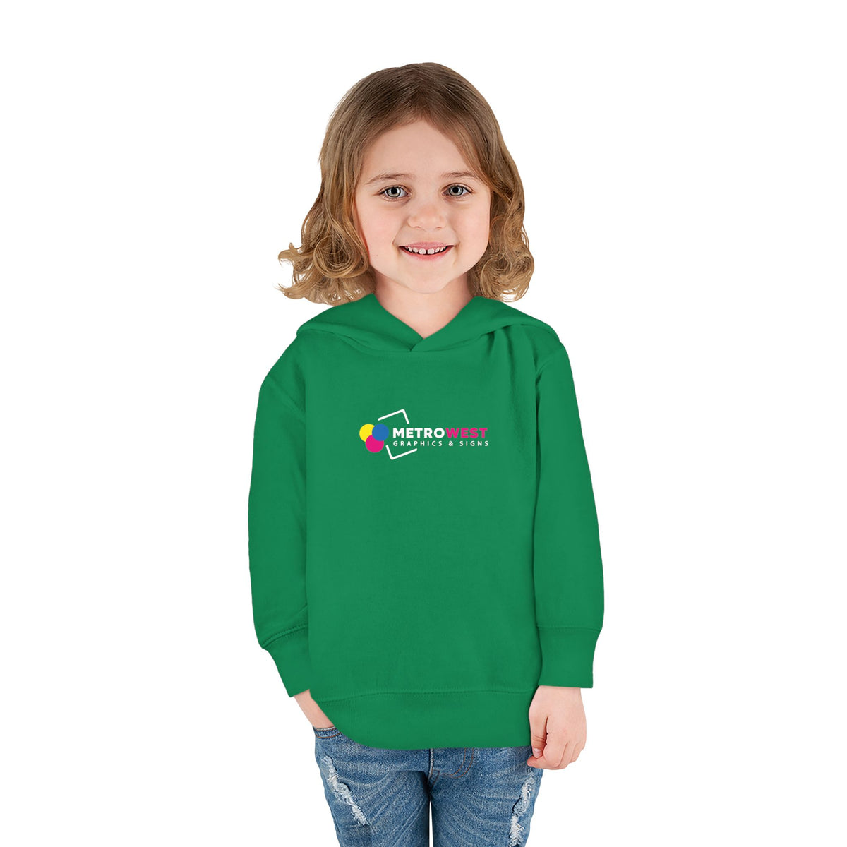 Toddler Pullover Fleece Hoodie Rabbit Skins 3326 - Front