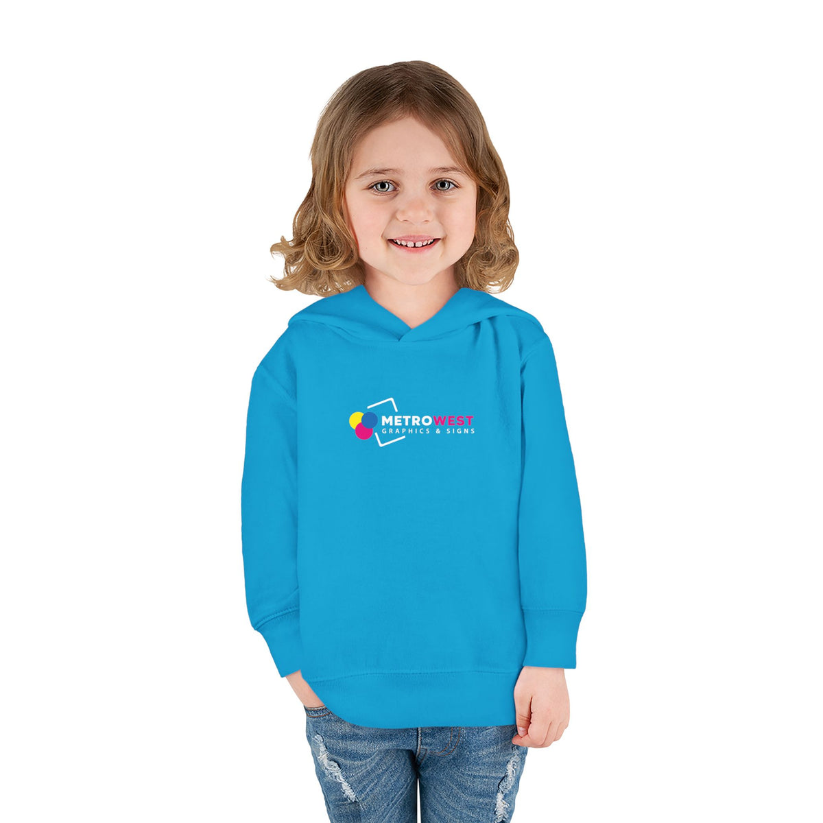 Toddler Pullover Fleece Hoodie Rabbit Skins 3326 - Front