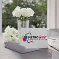 Holiday card with custom printed design