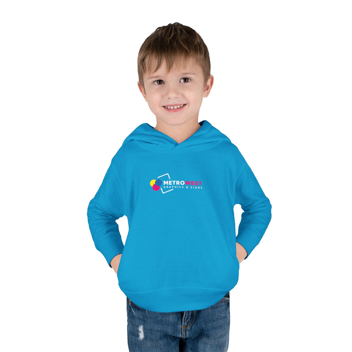 Toddler Pullover Fleece Hoodie Rabbit Skins 3326 - Front