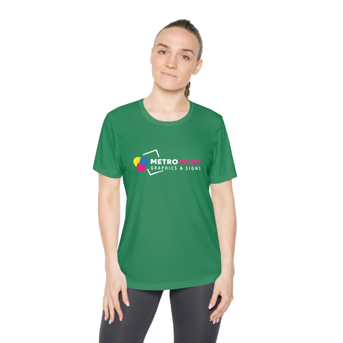 Ladies Competitor Tee By Sport-TekLST350 - Front