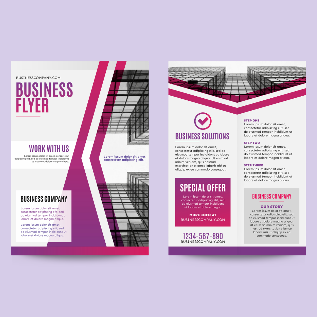 Flyer 4 x 6 – Double Side