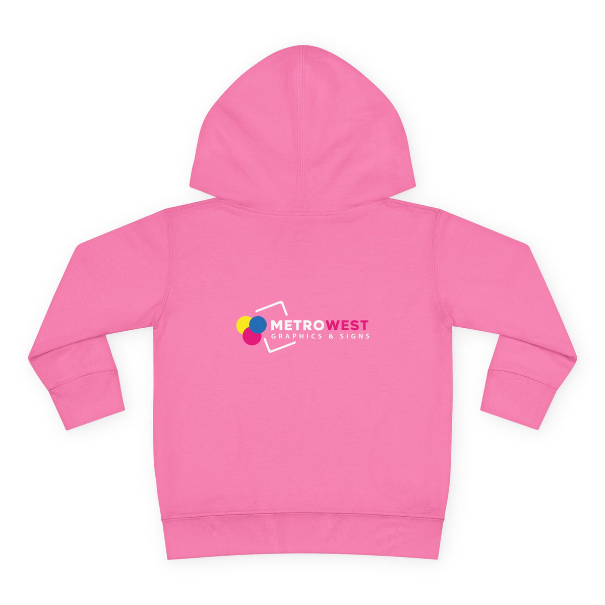 Toddler Pullover Fleece Hoodie - Front + Back