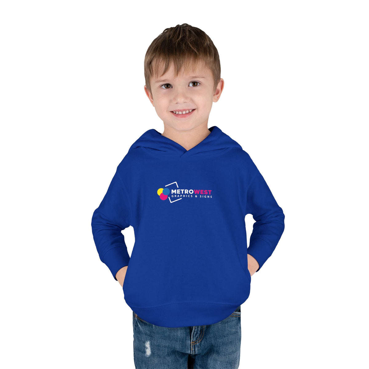 Toddler Pullover Fleece Hoodie Rabbit Skins 3326 - Front