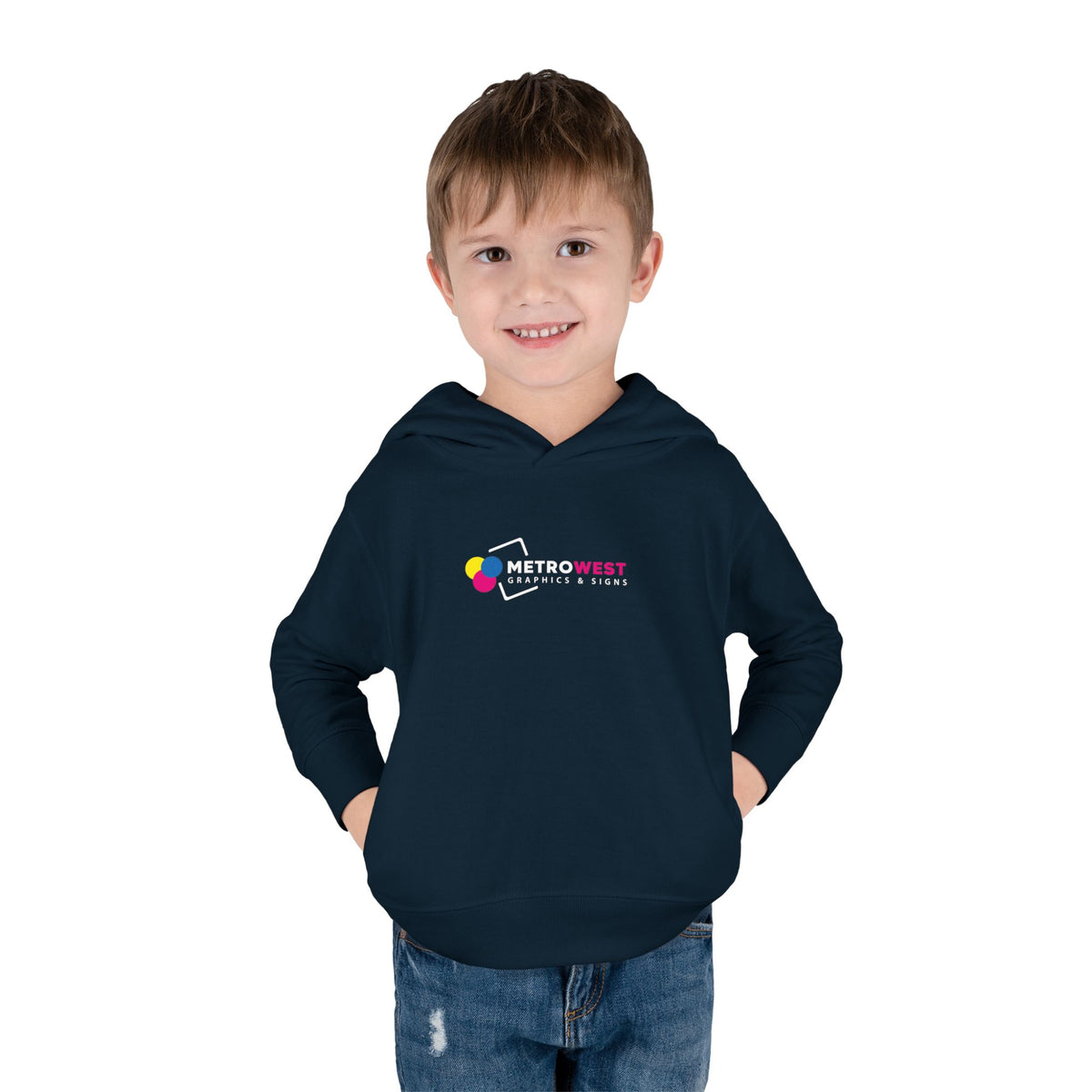 Toddler Pullover Fleece Hoodie Rabbit Skins 3326 - Front
